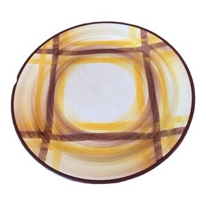 Vintage dinner plate by Vernonware Organdie pattern.